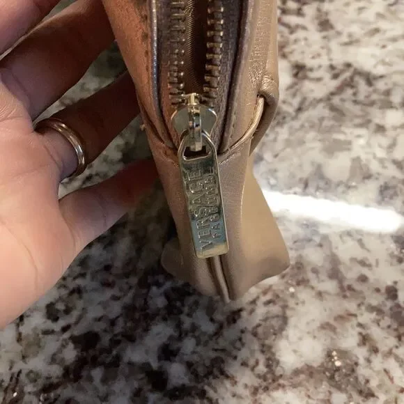 Versace makeup/ perfume baggie. Rose gold - Picture 3 of 7